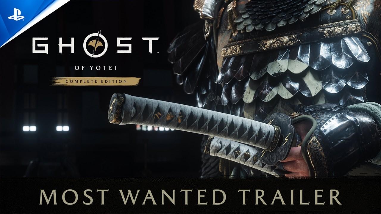 Mode Most Wanted de Ghost of Yōtei — Jin Sakai de Ghost of Tsushima affronte des vagues d'ennemis