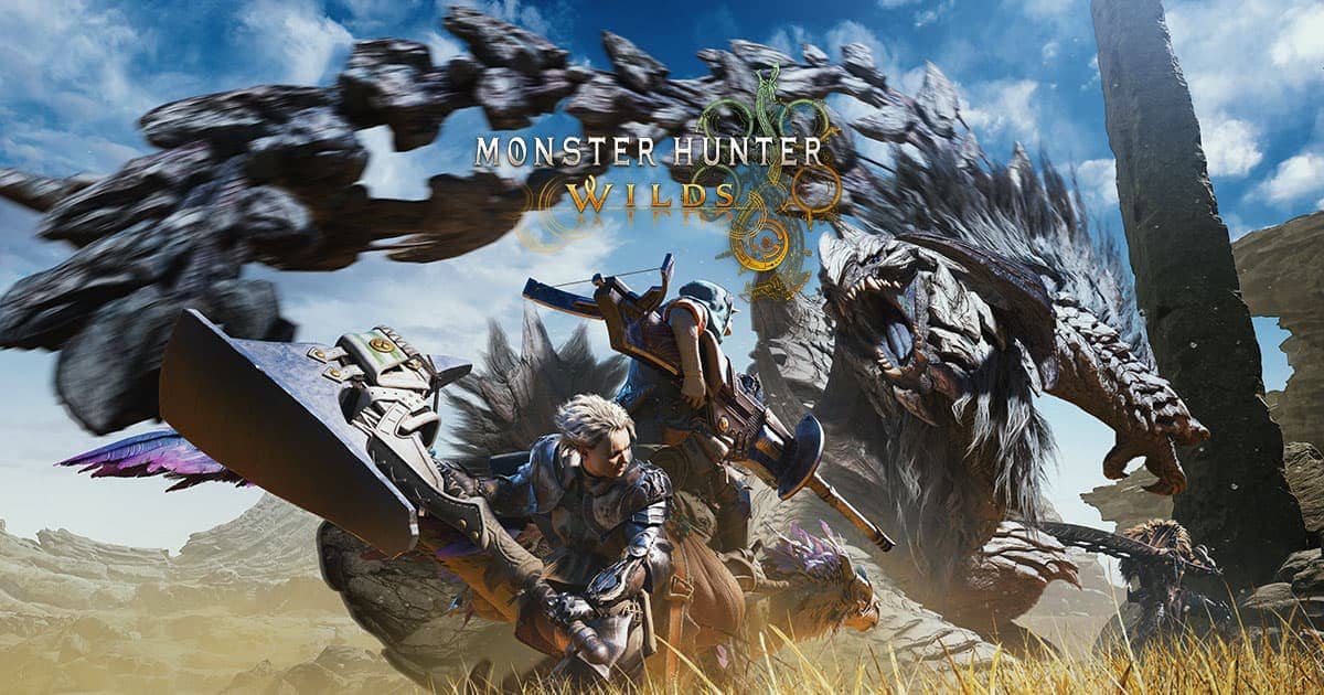 Key art officiel de Monster Hunter Wilds