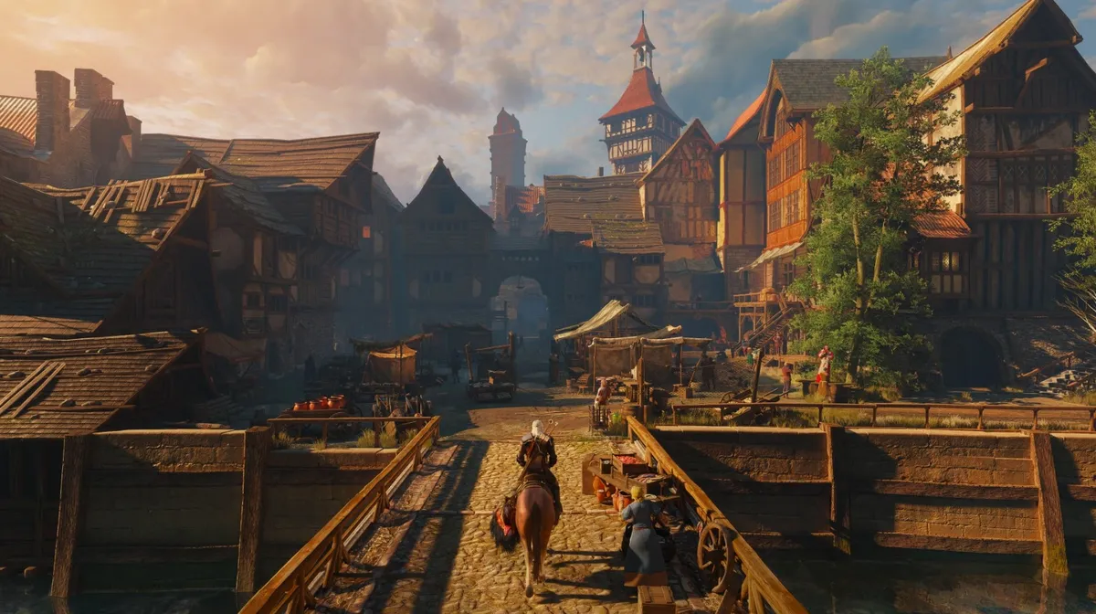 Visuel officiel de The Witcher 3 Remastered, la mise à jour graphique gratuite de CD Projekt RED